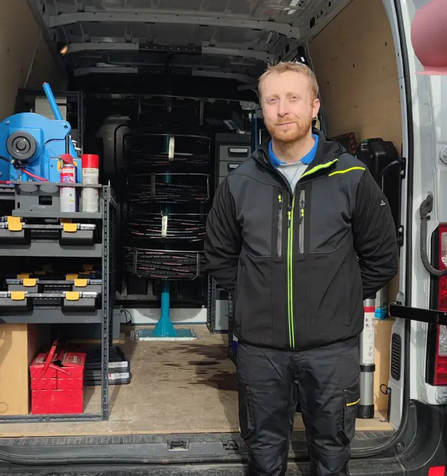 Corentin Huet, créateur de la société Cocoflex